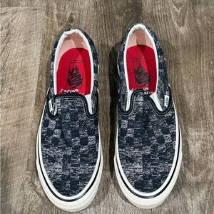 Vans Vault Jim Goldberg Raised By Wolves Slip On LX Mens Size 9 rare EUC